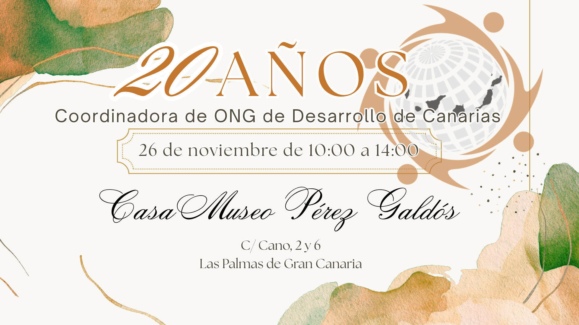 20 años de la Coordinadora de ONGD de Canarias: una historia compartida de cooperación y compromiso