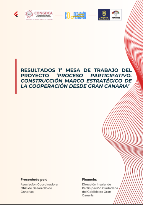 RESULTADOS 1ª MESA PARTICIPATIVA